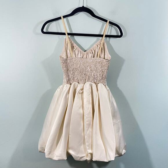 Romwe Fairycore Retro Victorian Floral Jacquard Spaghetti Strap Dress Size S NWT - Picture 5 of 7